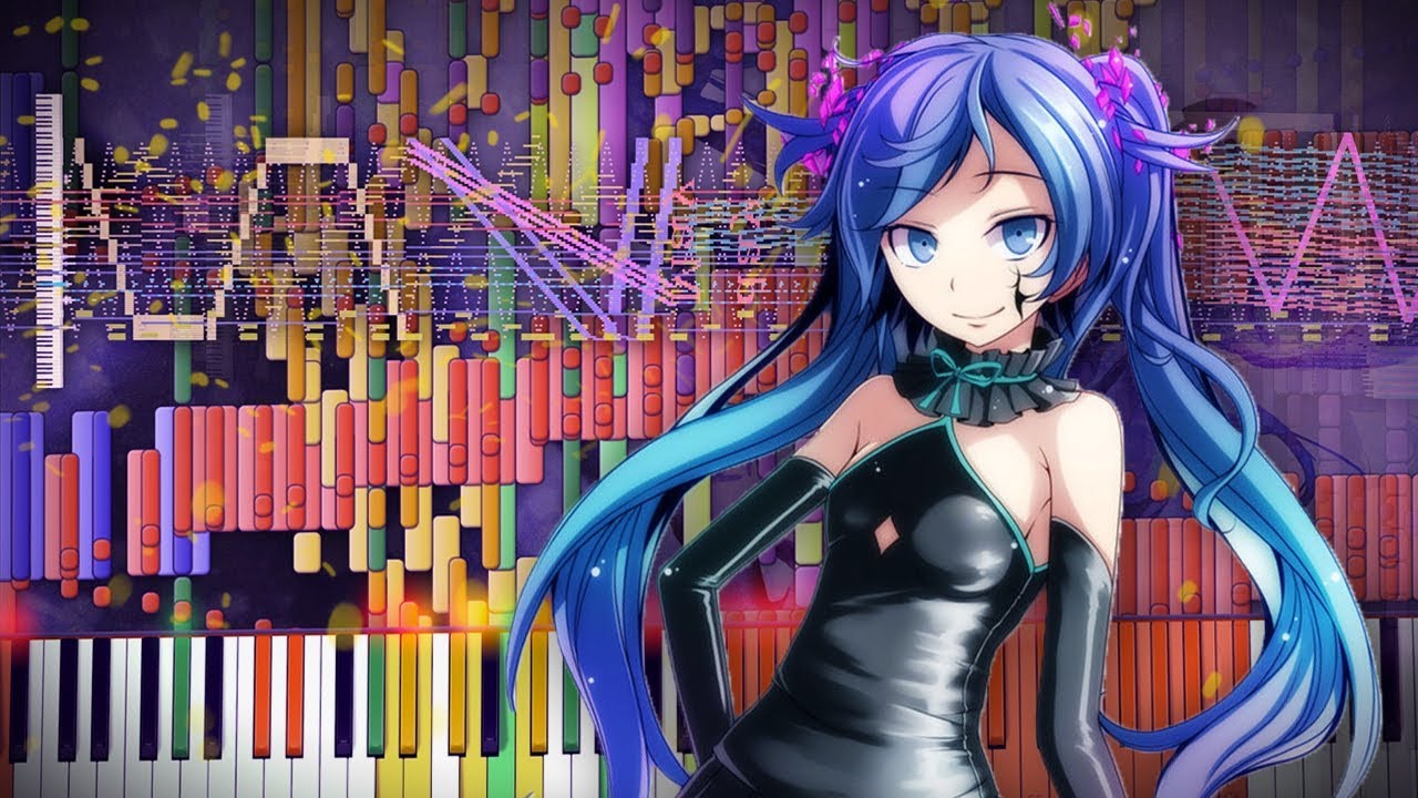 Synthesia: DECO*27 / Hatsune Miku - GHOST RULE | 200,000 Notes | Vocaloid | Black MIDI