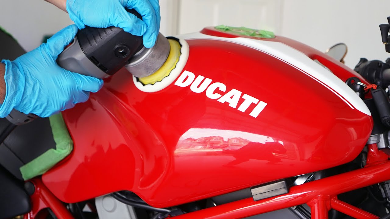 How to Polish & Ceramic Coat Your Motorcycle! Full Professional DIY!