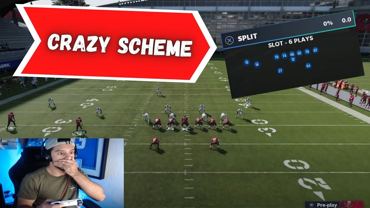 THIS SCHEME IS CRAZY | Bears Split Slot Mini Scheme | Playbook 6/32 | Madden NFL 21 Gameplay