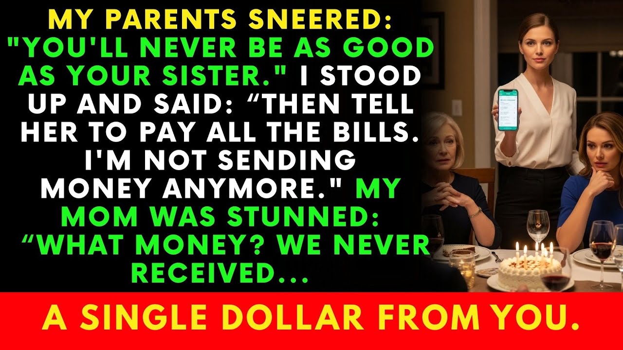 My Parents Said ‘You’ll Never Be As Good As Your Sister.’ I Just Replied ‘Then Ask Her To Pay…