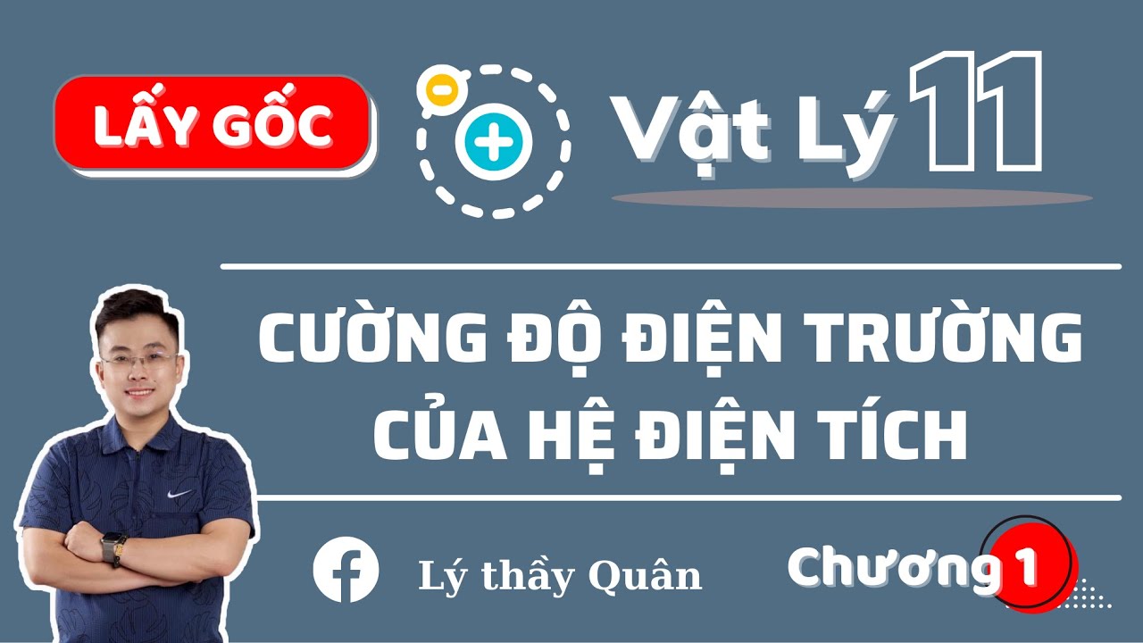 Cường Độ Điện Trường Của Hệ Điện Tích Điểm _ Vật Lý 11 II Lý Thầy Quân