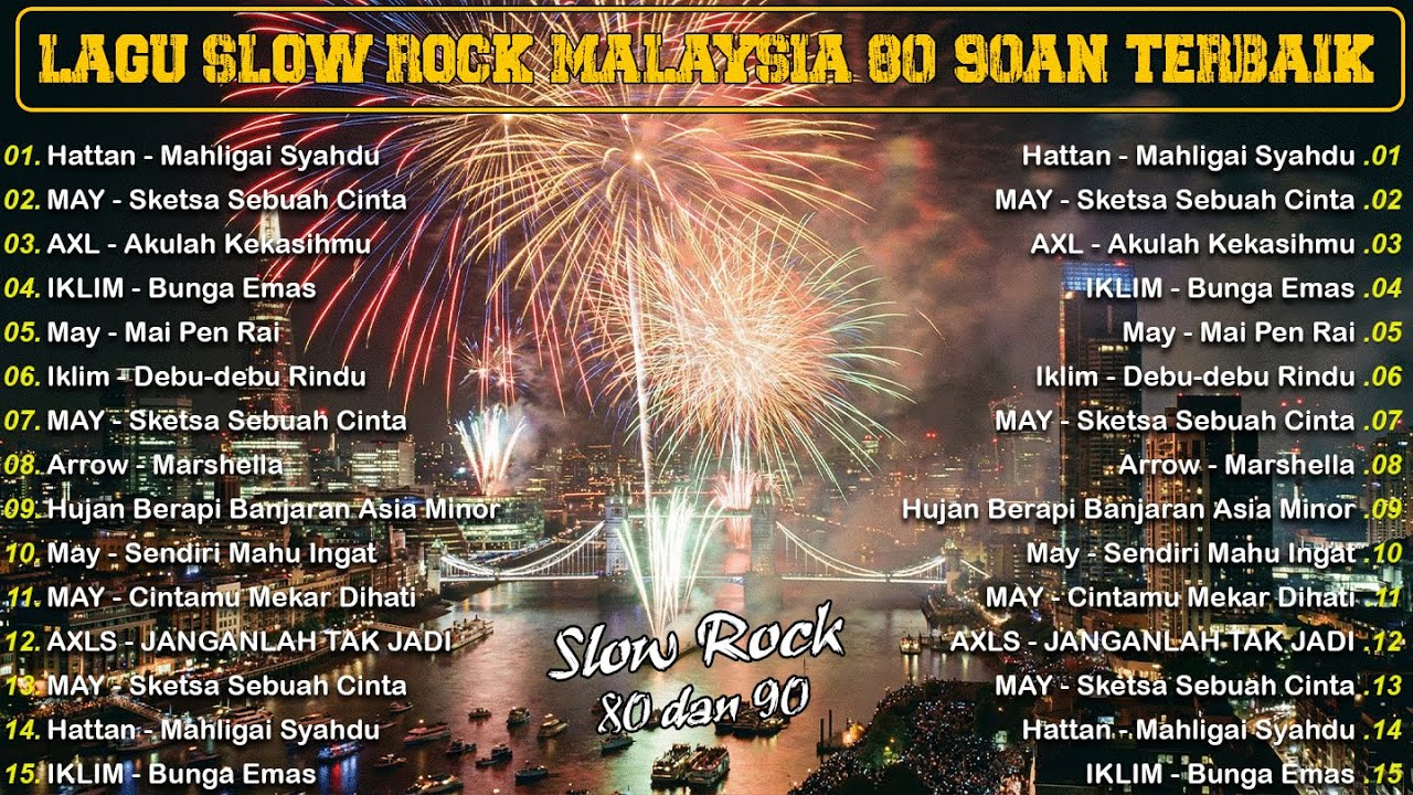 Koleksi 40 lagu2 Jiwang 80an - 90an - Lagu Jiwang 80an Dan 90an Terbaik -Lagu Slow Rock Malaysia