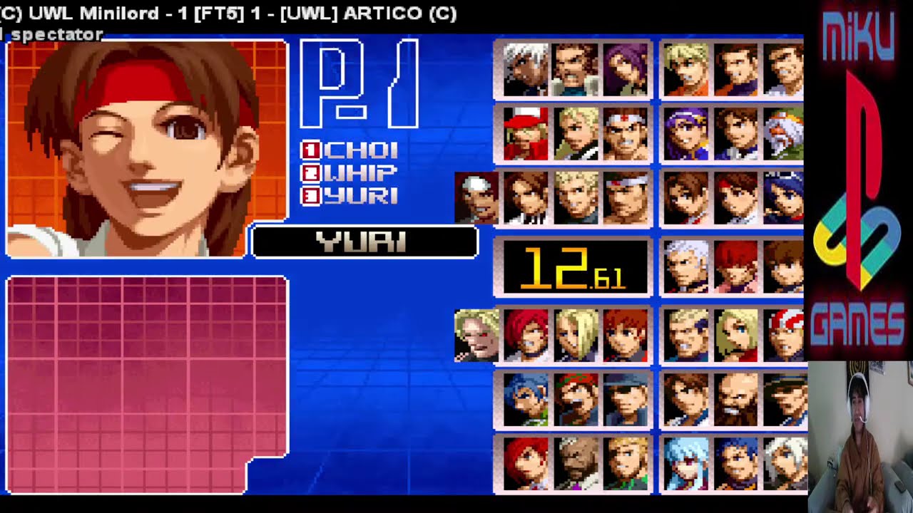 final del torneo UWL kof 2002
