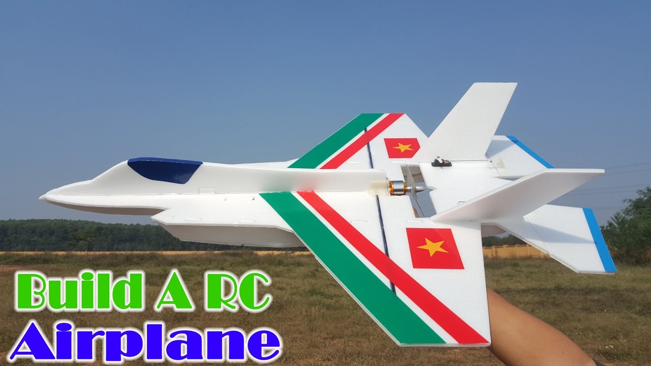 [Tutorial] How To Build A RC Airplane F35 F22