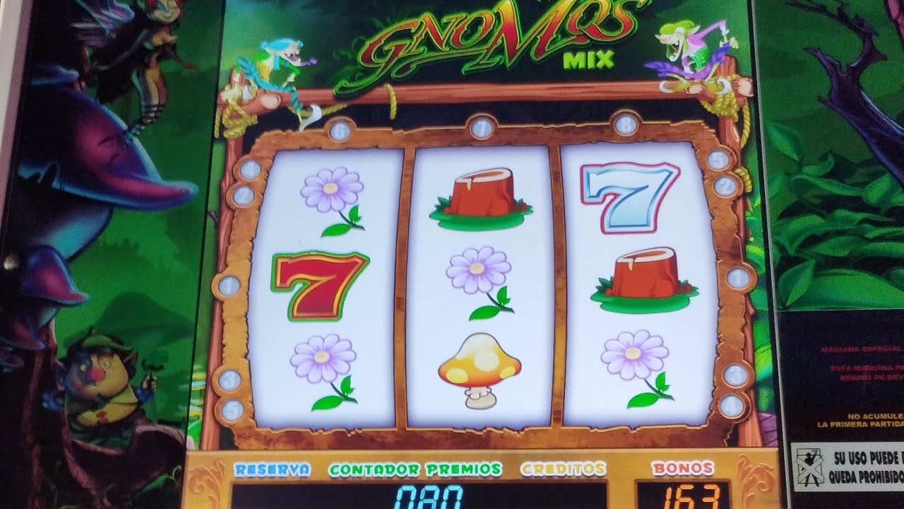 Tragaperras - Slots - Recreativos Franco - Gnomos Mix 1000 - Extracto de partida
