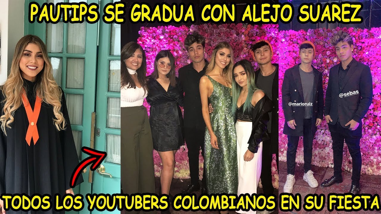 ►FIESTA GRADO DE PAUTIPS Y ALEJO SUAREZ *CALLE POCHE, MARIO RUIZ, VILLALOBOS, MATU Y MAS YOUTUBERS*