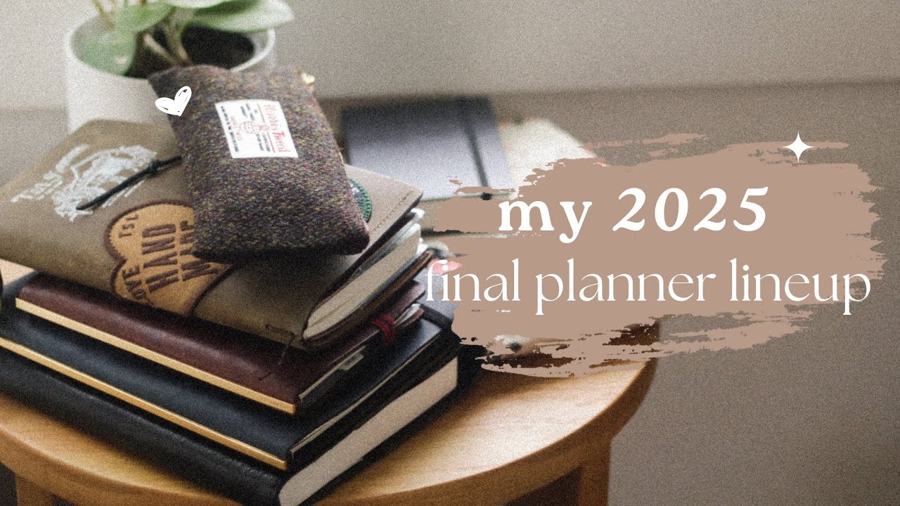 2025 Planner and Journal Lineup | Techo Kaigi | Traveler's Notebook, Plotter