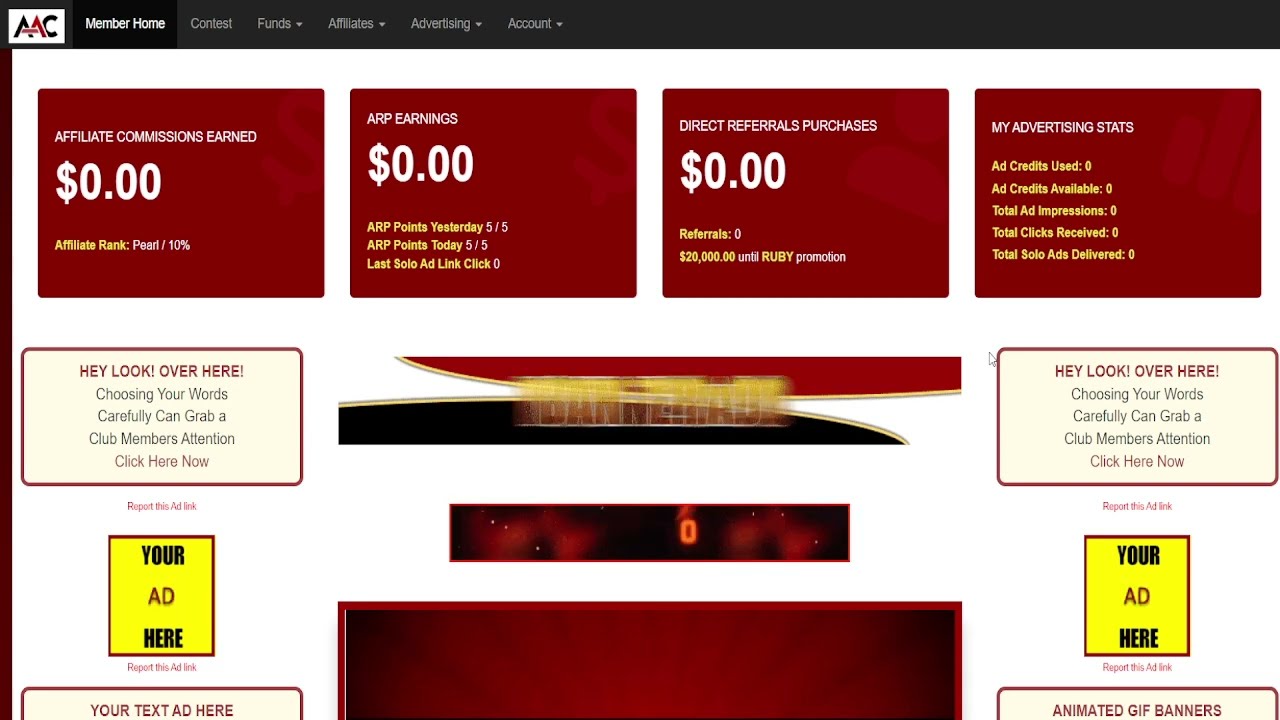 Affiliate Advertising Club | Turn $400 to $13000! LIVE DEPOSIT! AAC