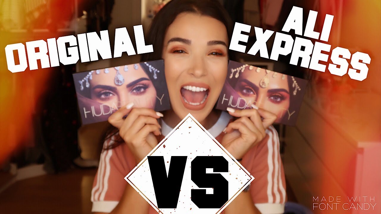 ORIGINAL VS REPLICA - DESERT DUSK PALETTE || HUDA BEAUTY