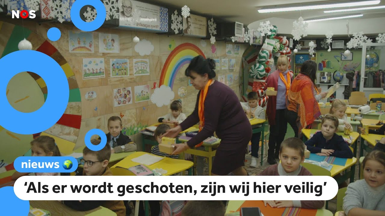 Ondergrondse school Oekraïne groot succes