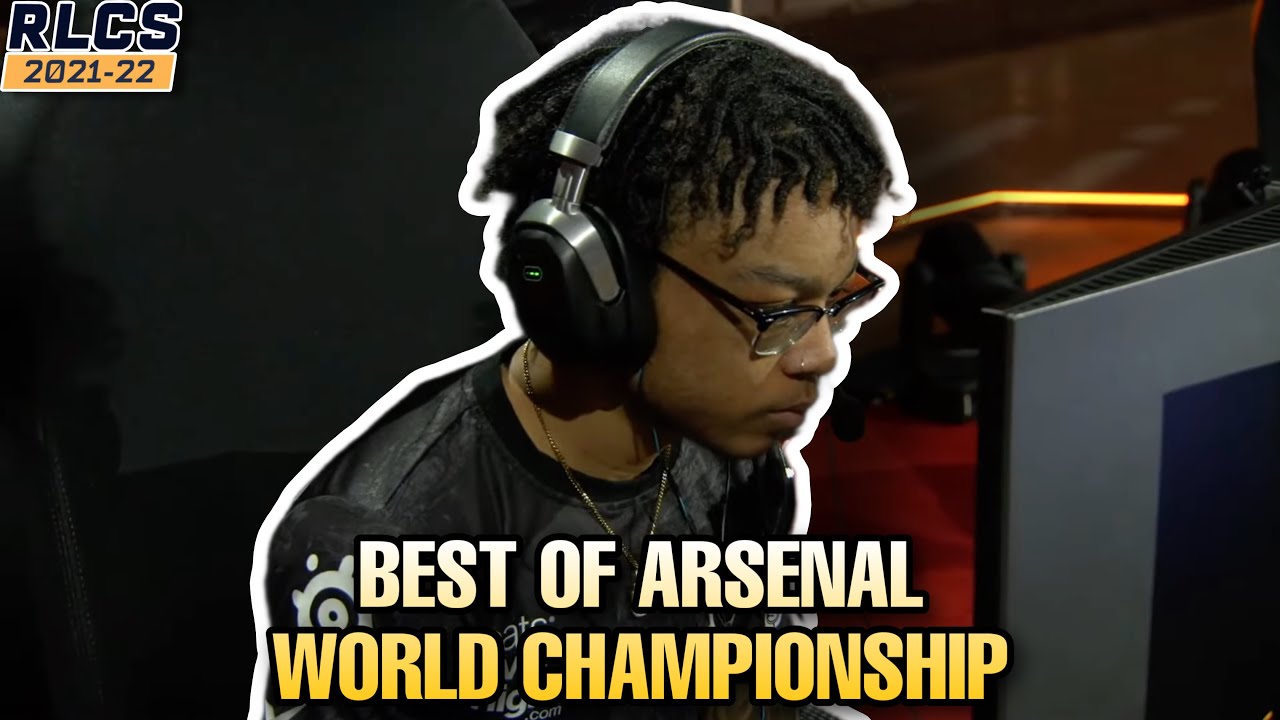 Best of Arsenal Rocket League World Championship (All Goals) RLCS 2021-2022