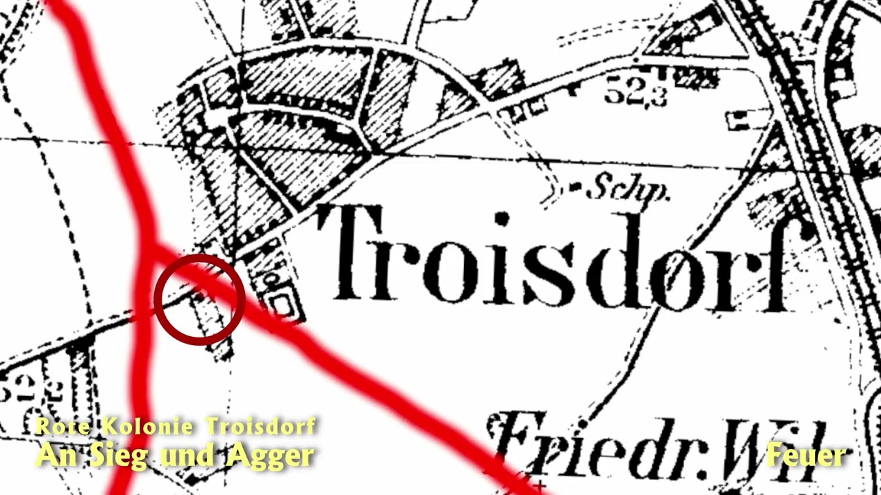 Rote Kolonie Troisdorf: Feuer