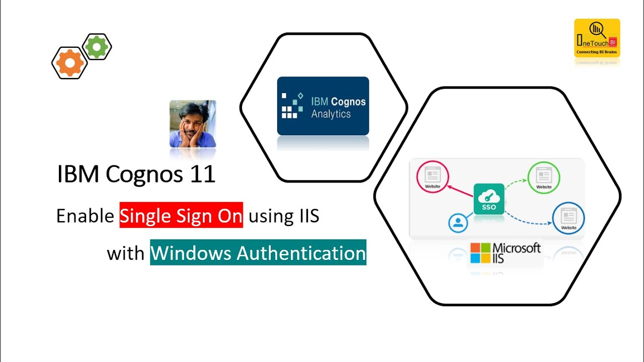 IBM Cognos 11 - Admin | Enable SSO with Windows Authentication using IIS - Tutorial 3 | OneTouchBI