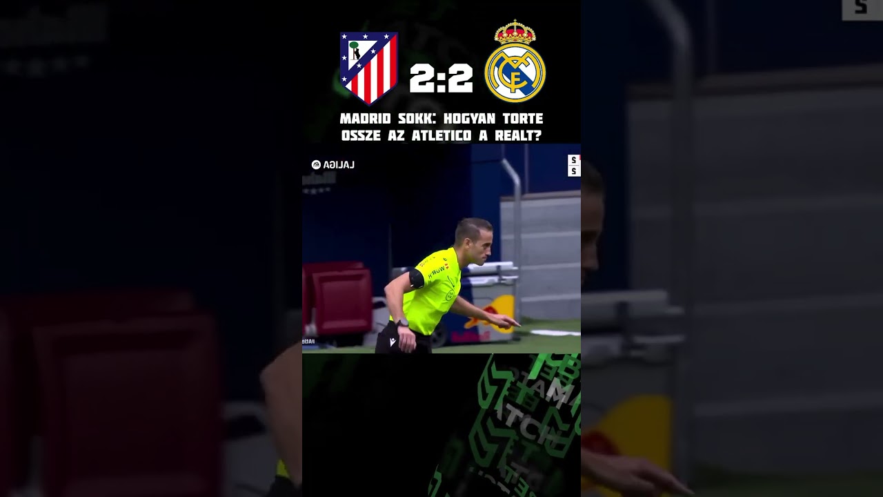 Az egyik legizgalmasabb derbin a szezonban az Atl&eacute;tico meglepet&eacute;st okozott a Realnak!