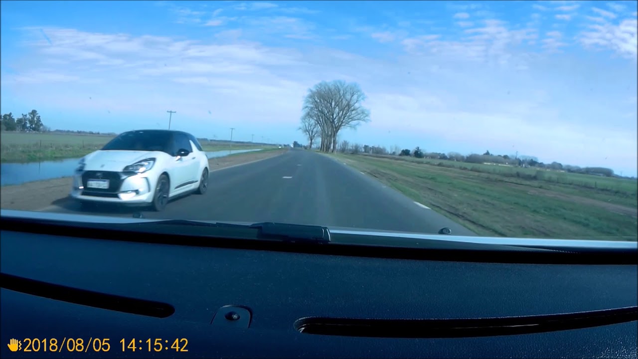 Ruta nacional 5 entre Mercedes y Trenque Lauquen Provincia de Bs As