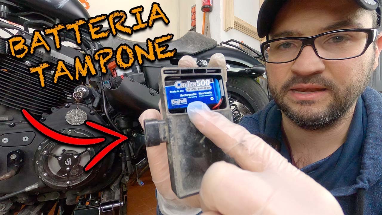 BATTERIA TAMPONE - ALLARME MOTO