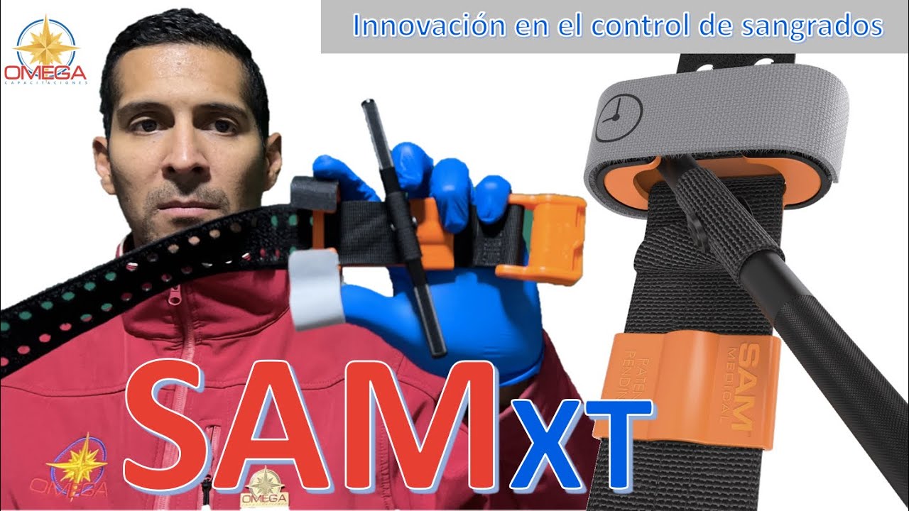 SAM XT Torniquete Omega Capacitaciones