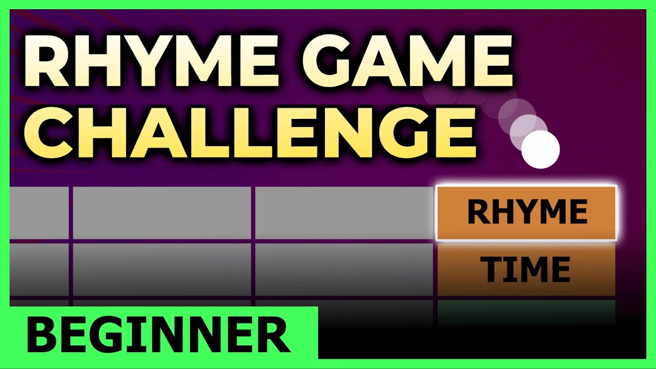 Freestyle Rap Challenge #8 - Rap on Beat With Words Provided