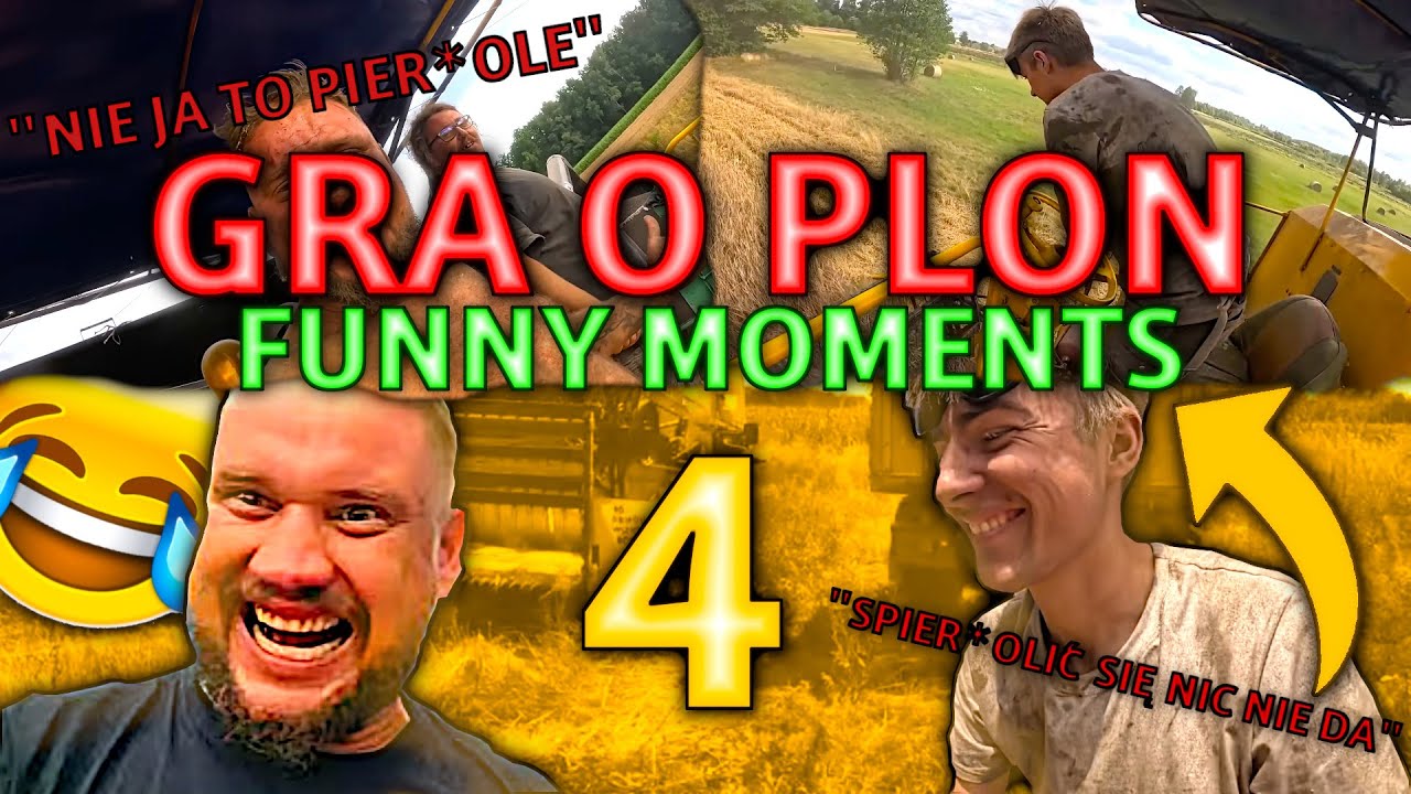 GRA O PLON - 🤣 FUNNY MOMENTS 4 | 🚜 POTĘŻNE PARCZEWSKIE ŻNIWA 2025 🔥