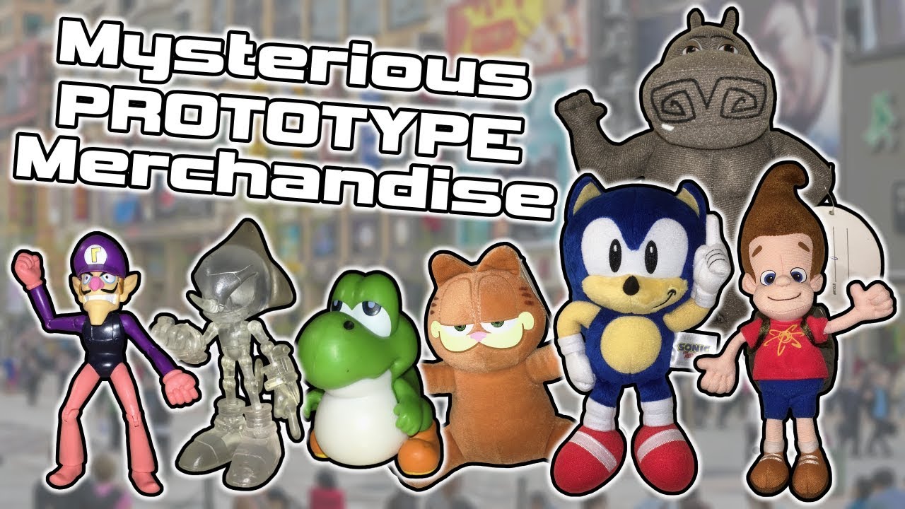 The Mysterious World of Prototype Toys & Merchandise - Sonic, Cartoons, Nintendo & More!