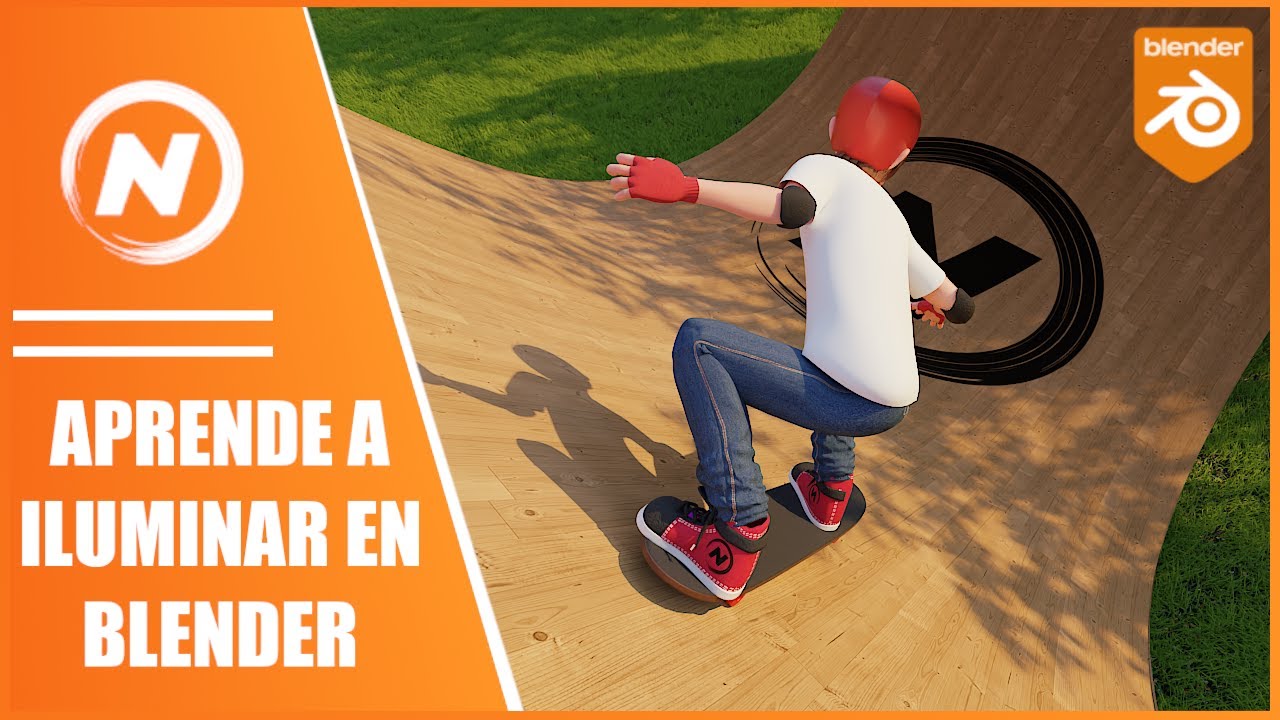 APRENDE A ILUMINAR EXTERIORES EN BLENDER 5.0