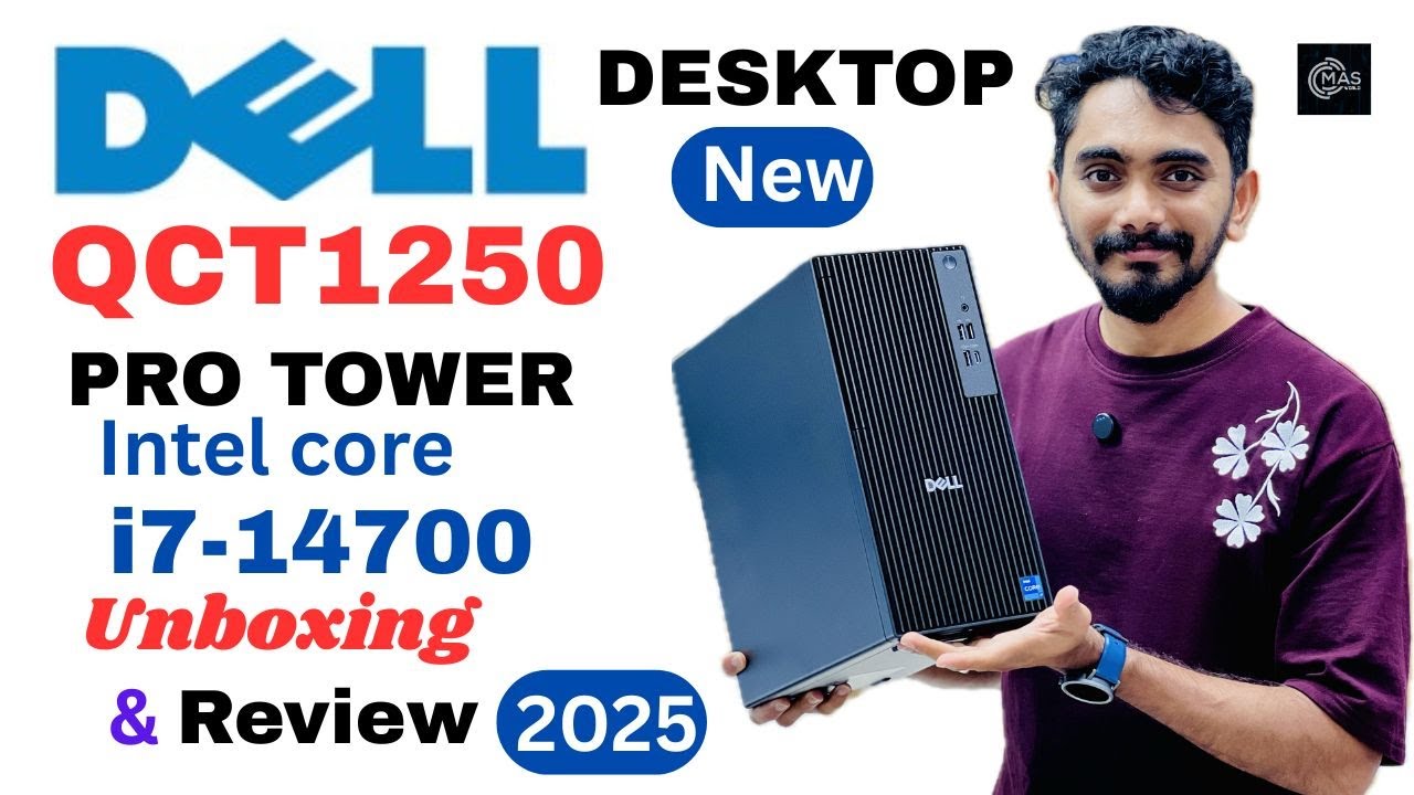 Dell Pro Tower QCT1250 Unboxing | Review 2025