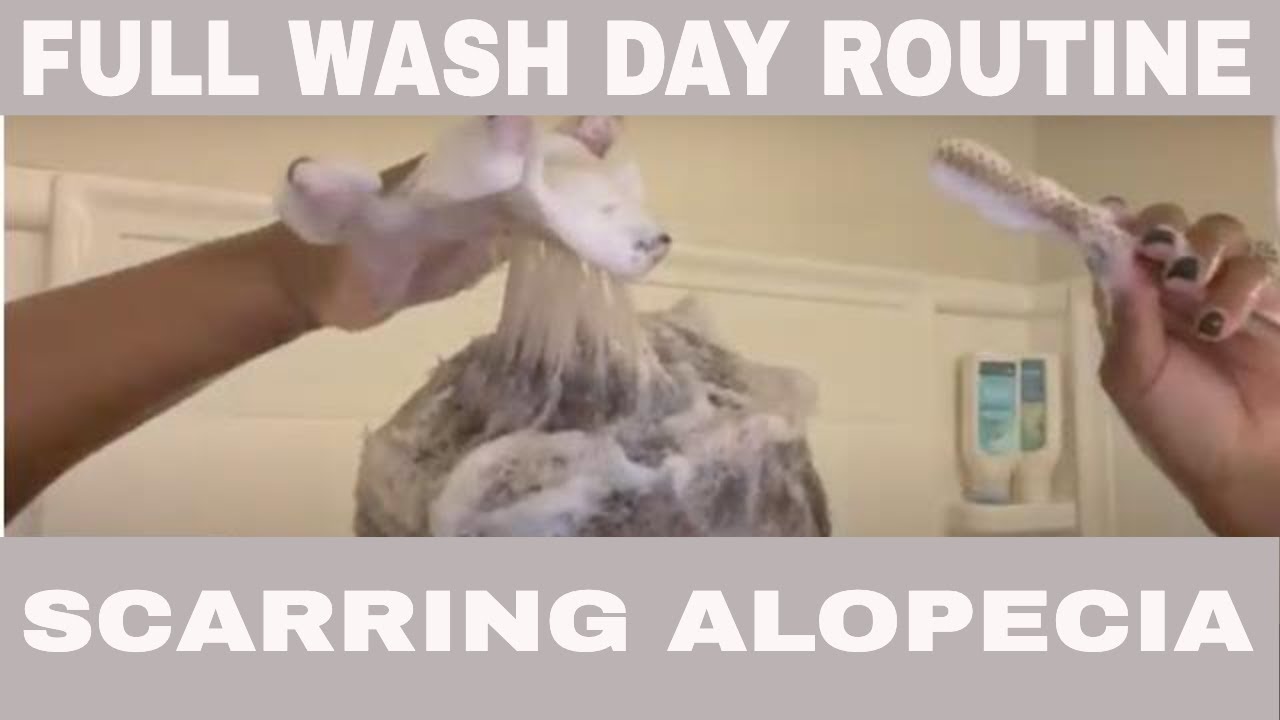FULL WASH DAY ROUTINE | CCCA | ALOPECIA  4K