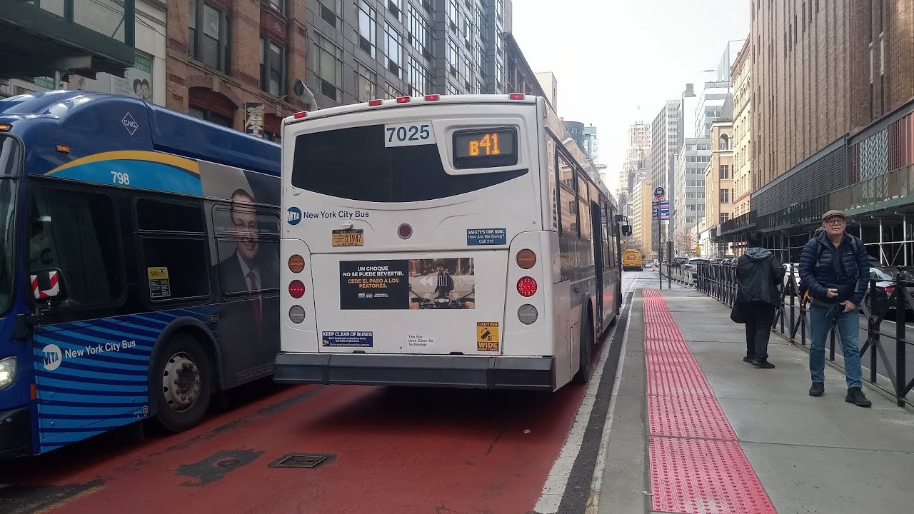 B41 Bus Ride From Flatbush Av/Parkside Av to Livingston St/Hoyt St