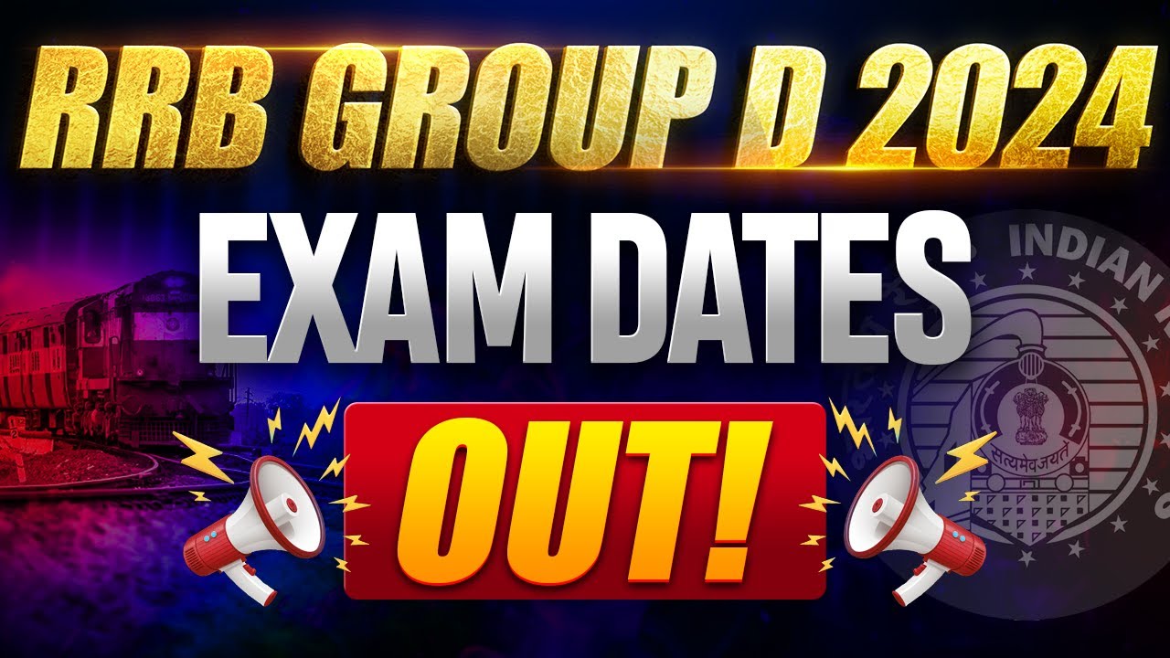 RRB Group D Exam Date 2025 | RRB Group D 2024 Exam Dates Out | RRB 2025 Exam Date