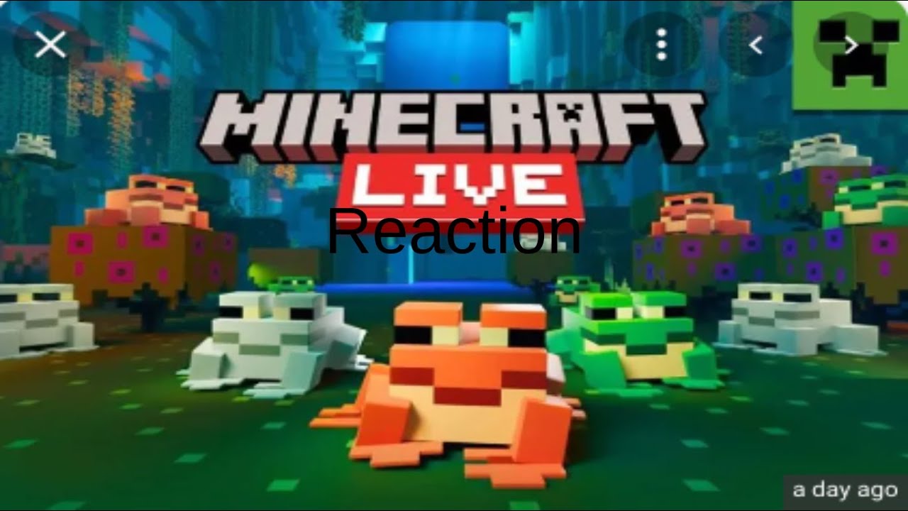 Minecraft Live 2022 Announcement Trailer (Reaction)