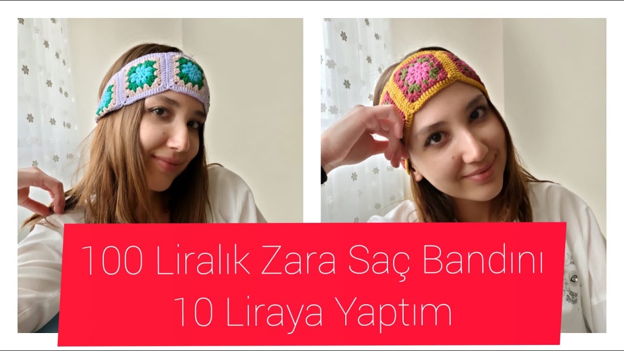 Zara Saç Bandı Yapımı | Zara Hairband Crocheting
