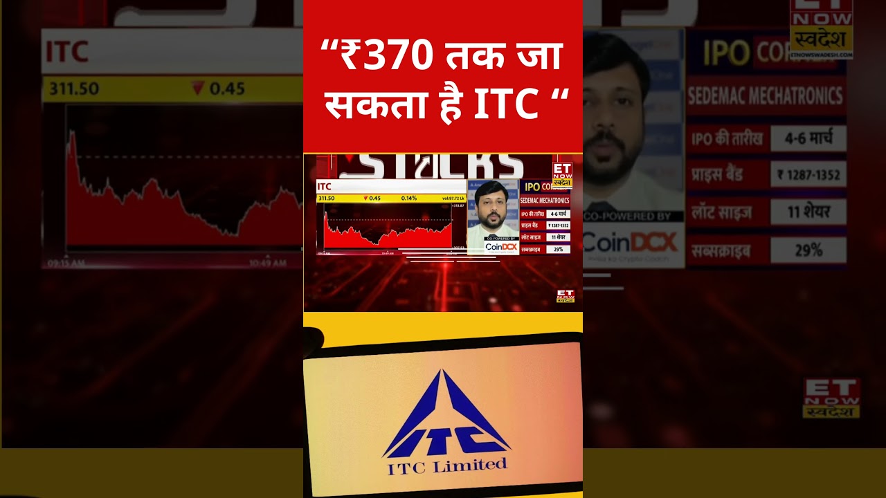 ₹370 तक जा सकता है ITC Share #itc #itcshare #stockmarket #businessnews #sharebazar #itcstock