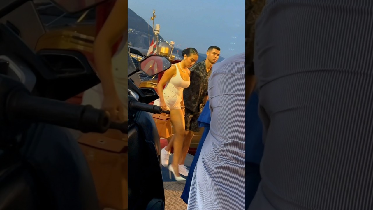 Cristiano Ronaldo & Georgina Rodriguez in Monte-Carlo Monaco ❤🔥