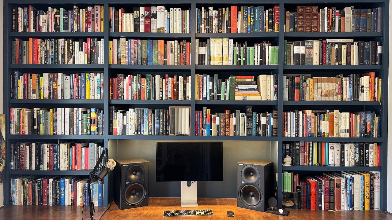 Inside a 40-Year Project to Read Every Great Book (Bookshelf Tour)