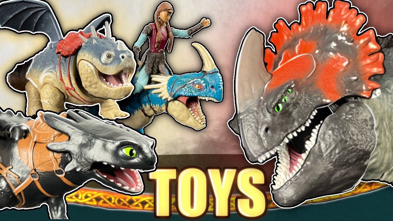 The NEW How to Train your Dragon Toys!
