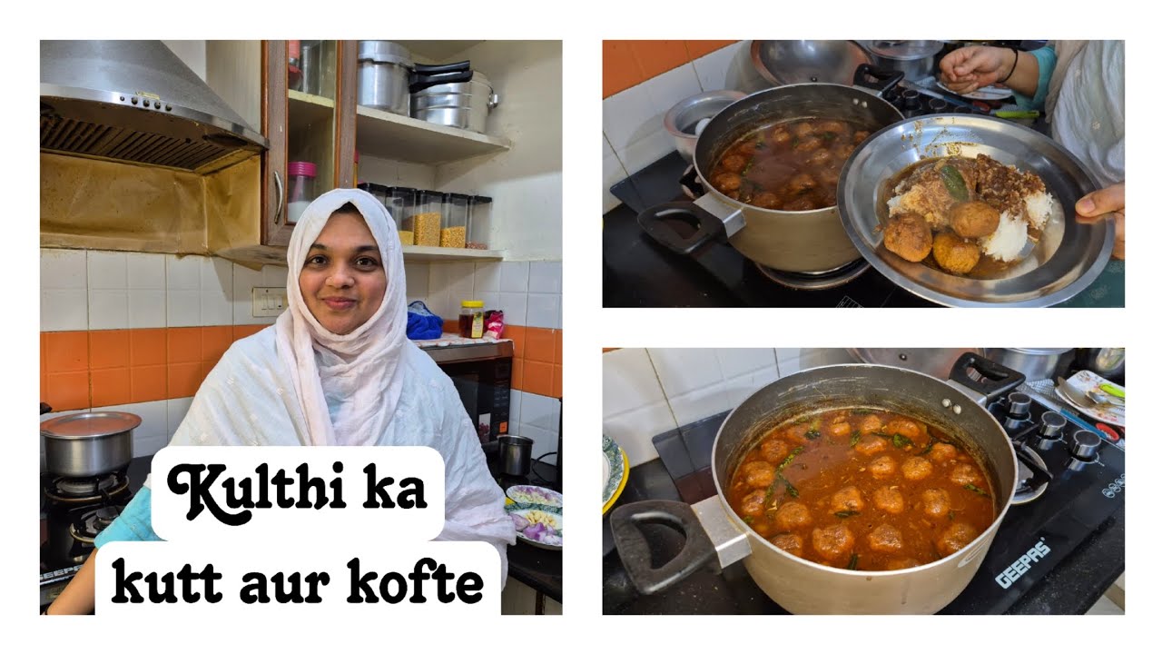 Bangalore style kulthi ka kutt aur kofte | Horse Gram curry 🍛 | Very tasty 😋