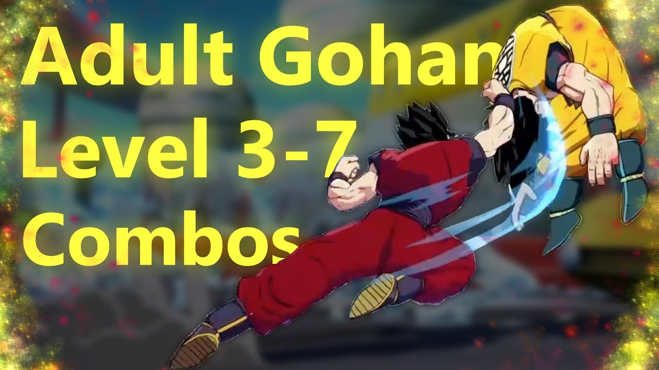 DBFZ - Adult Gohan's NEW Level 3-7 Combo Guide (Loops, Re-jumps, DPs, etc) [Season 4]