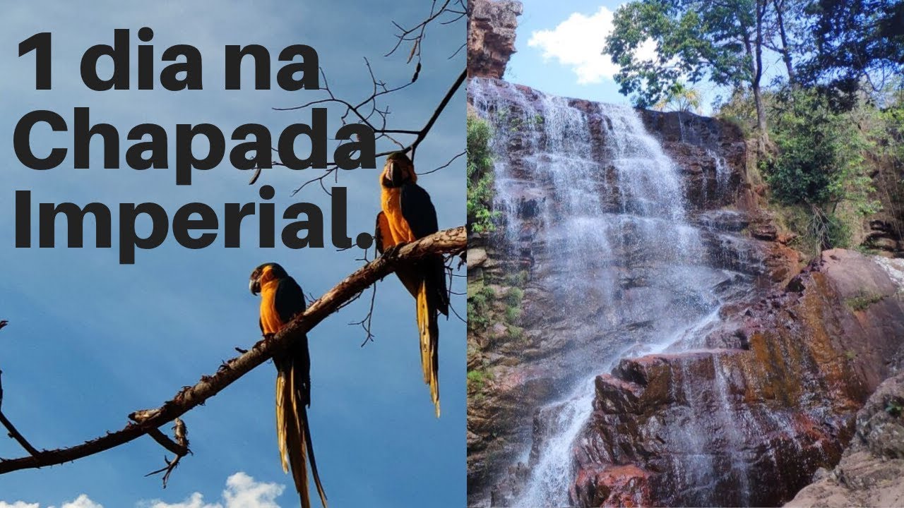 CACHOEIRAS INCR&Iacute;VEIS PARA VOC&Ecirc; CONHECER. CHAPADA IMPERIAL. NATUREZA. Descansando  do artesanato.
