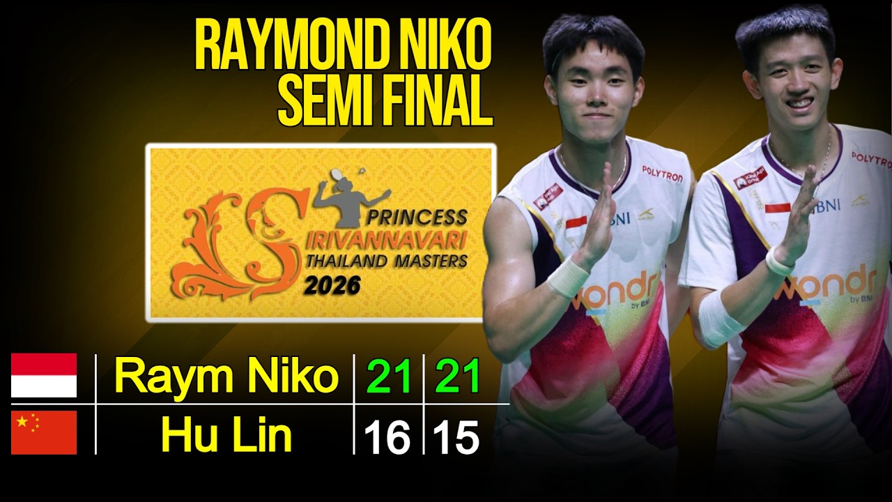 Semi Final Thailand Masters 2026 | Live Badminton Reaction