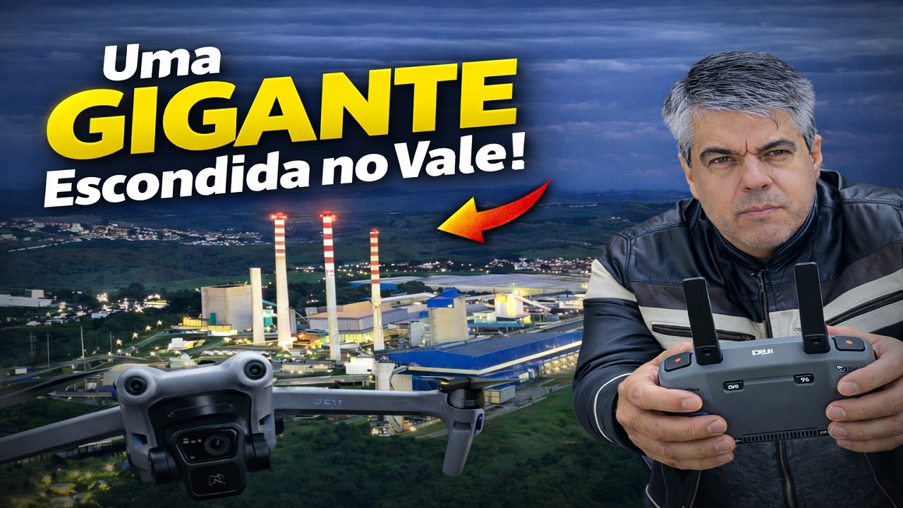 Uma Gigante Escondida no Vale! 🚁