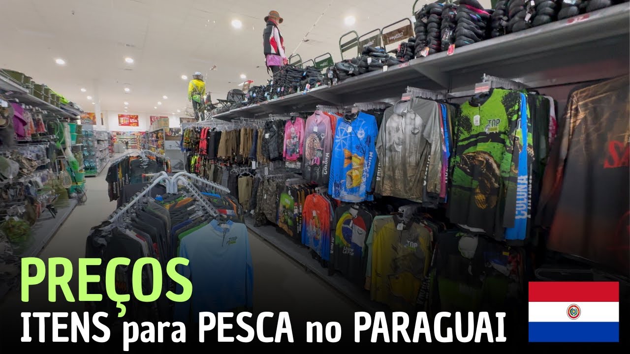 ITENS para PESCA e ALGUNS outros PRODUTOS no PLANET OUTLET em PEDRO JUAN CABALLERO PARAGUAI