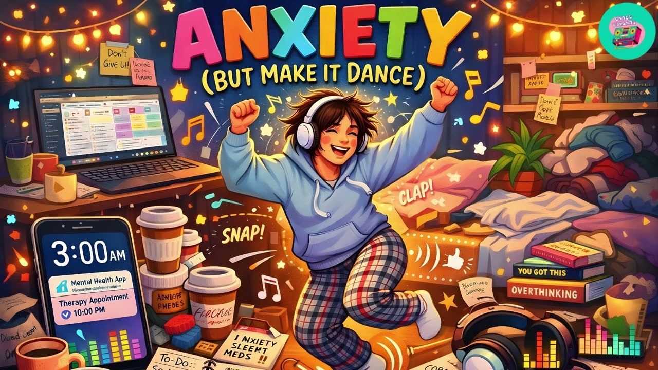 Anxiety (But Make It Dance) 💃 Viral Pop Anthem | Mental Health TikTok Hit | Dance Challenge 2026