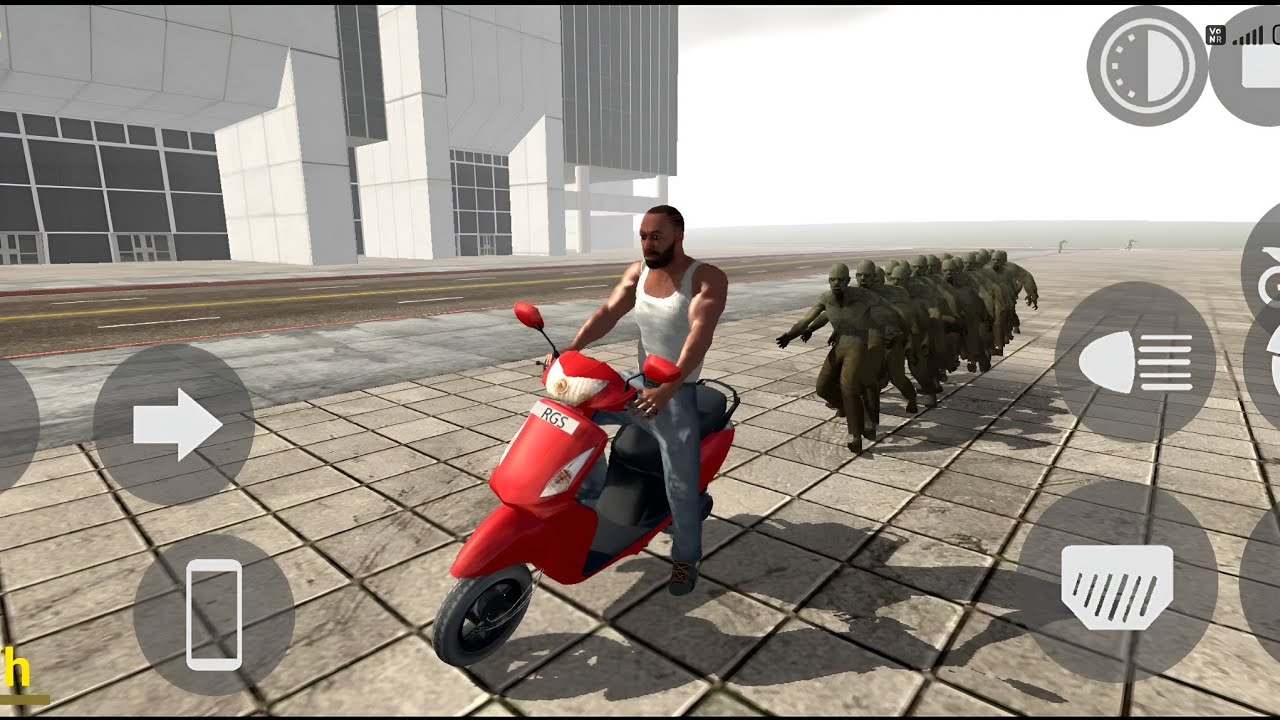 Scooty start and follow Zombies last time Zombies food attack