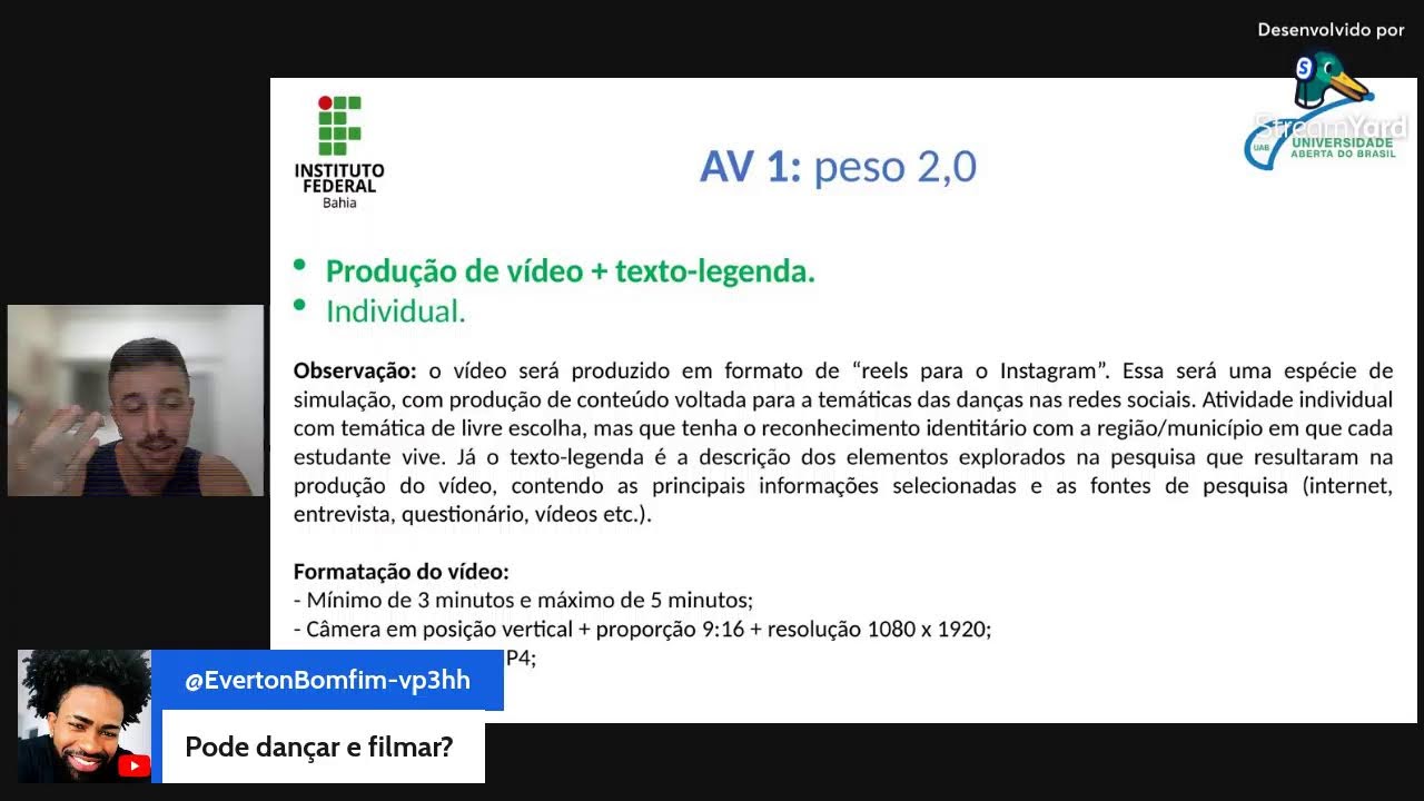 Metodologia do Ensino da Dança - Aula 2