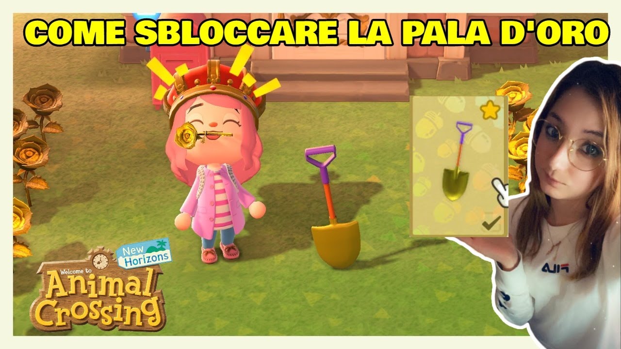 COME SBLOCCARE LA PALA D'ORO 🤩 ANIMAL CROSSING NEW HORIZONS GUIDA ITA