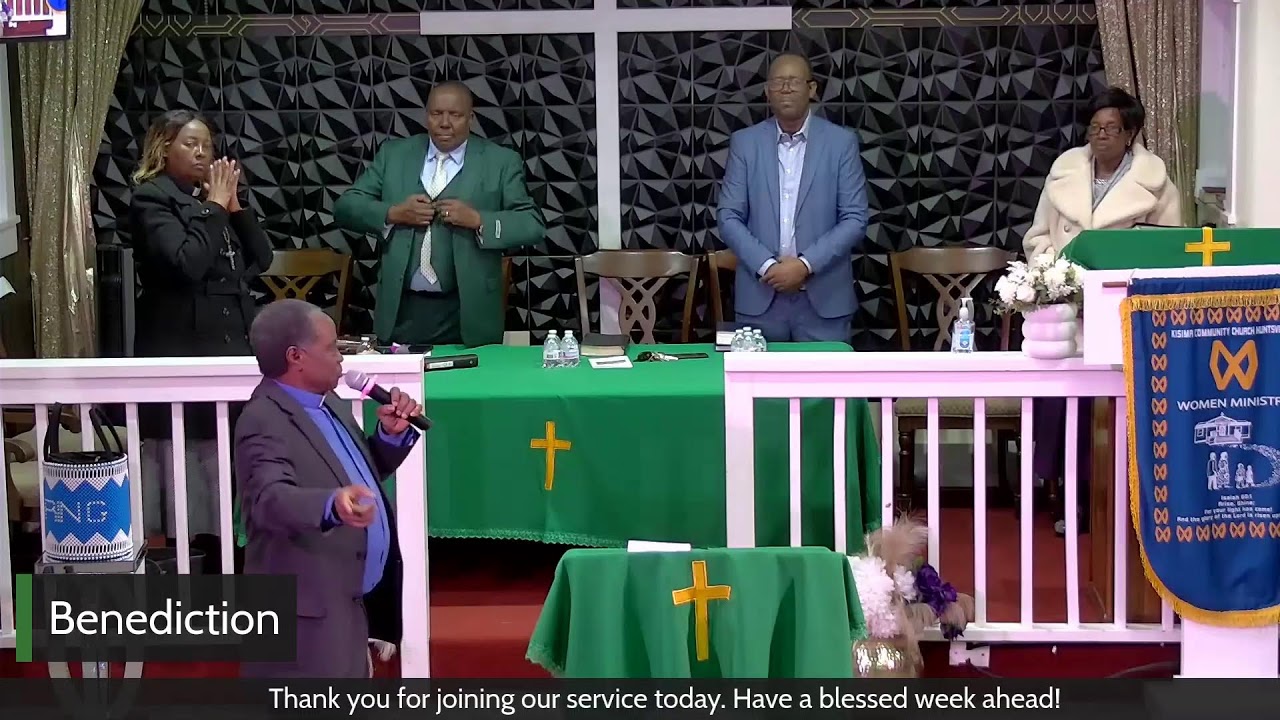 Afternoon Service