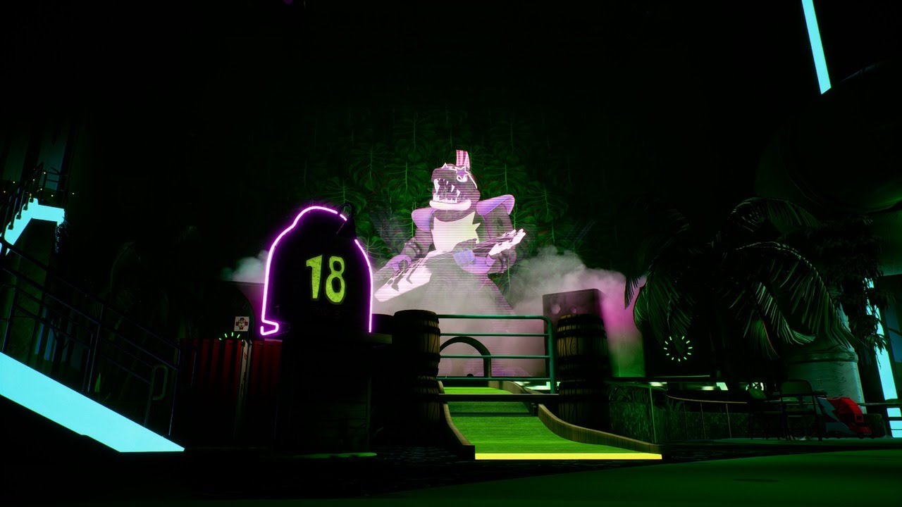 FNaF: Security Breach | Monty's Gator Jams | In-Game Ambience | Clean Audio | 10 Hours |