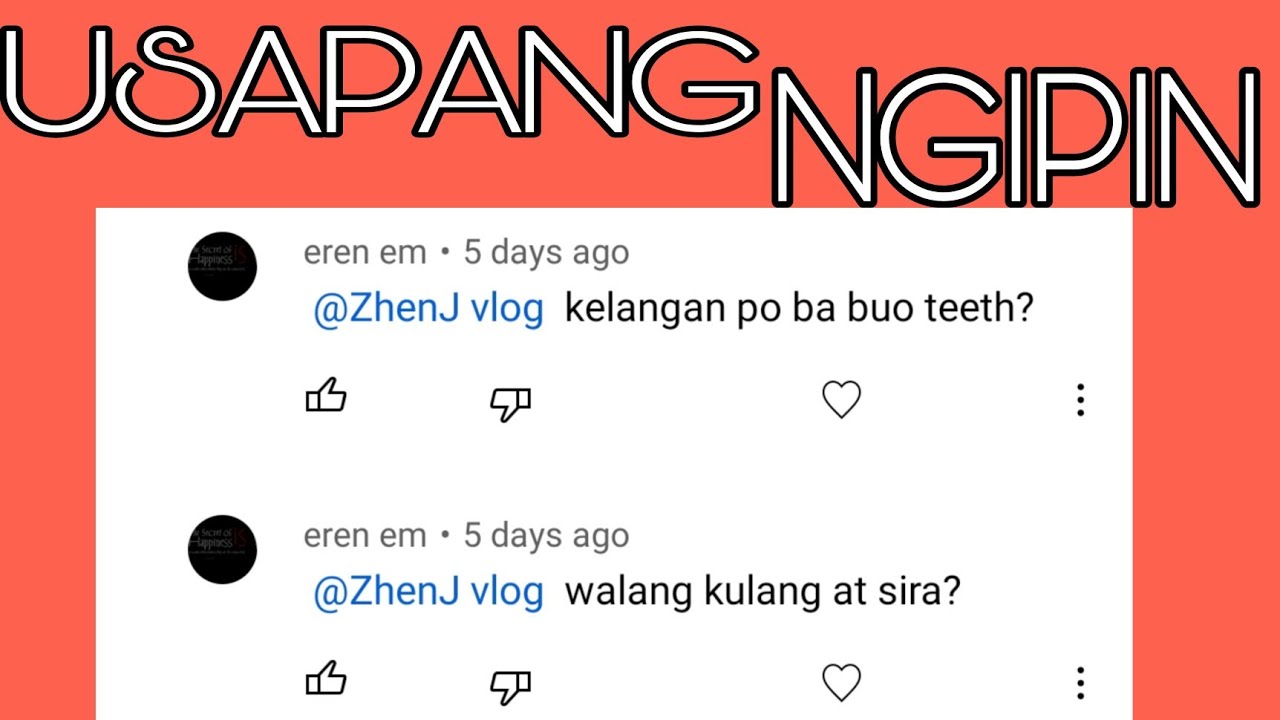 USAPANG NGIPIN DAPAT BA BUO O WALANG SIRA ANG NGIPIN PARA MAKA PASA PA TAIWAN