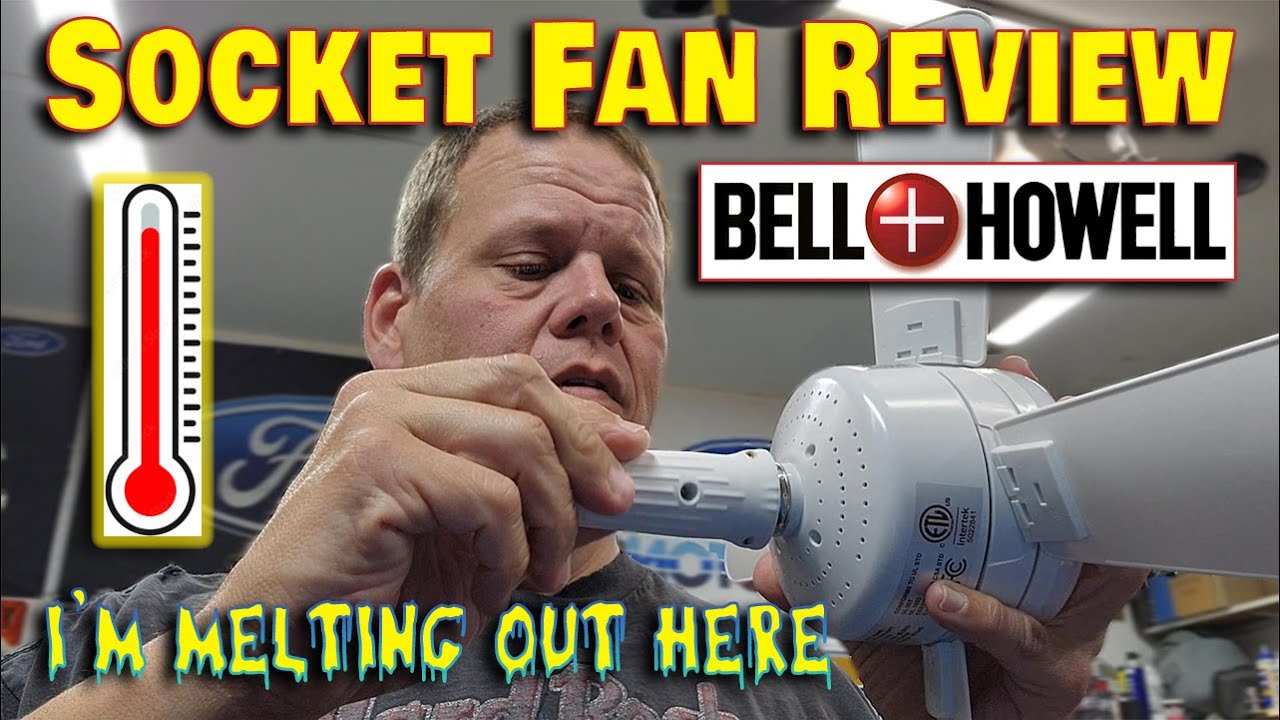 Обзор вентилятора Bell & Howell Socket Fan 89G с Amazon