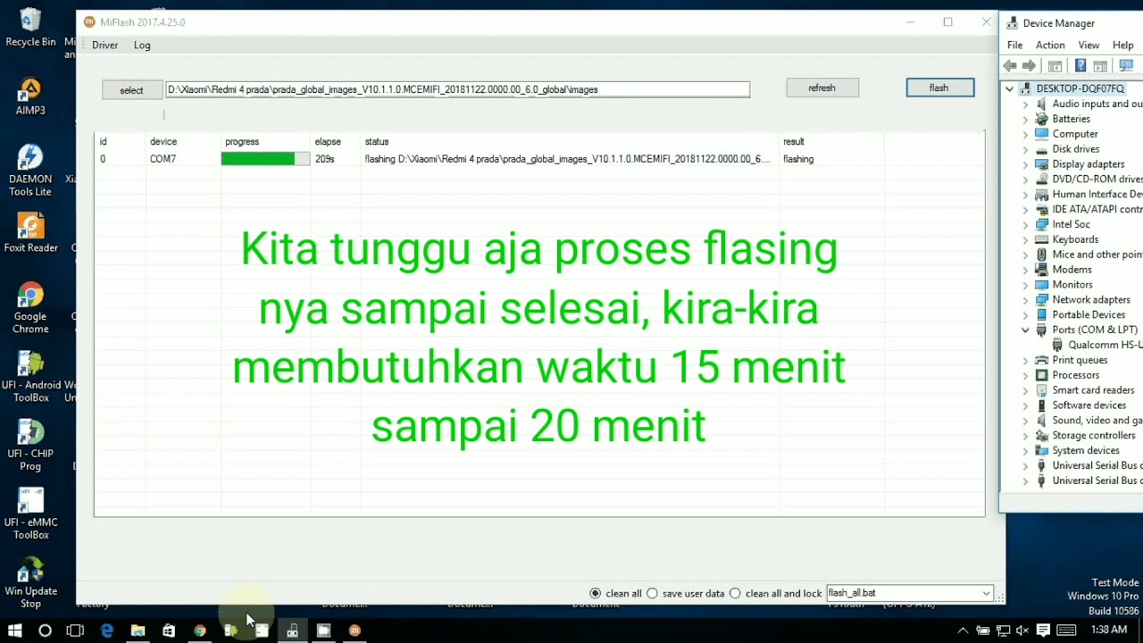 FLASH REDMI 4 PRADA UPGRADE KE MIUI 10 GLOBAL STABLE